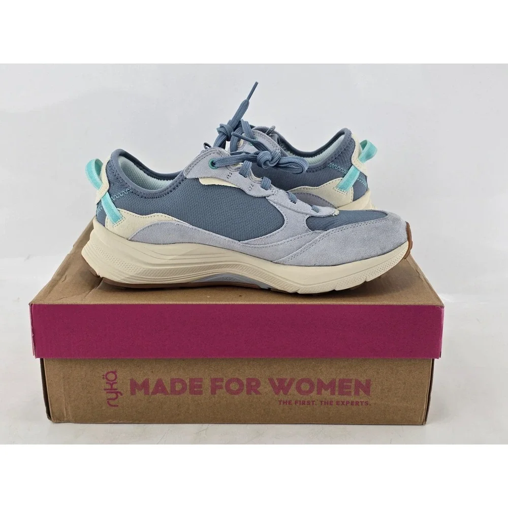 Ryka Upside TR Trail Running Shoes Womens 9.5W Citadel Blue J5719M1400 -VG‎